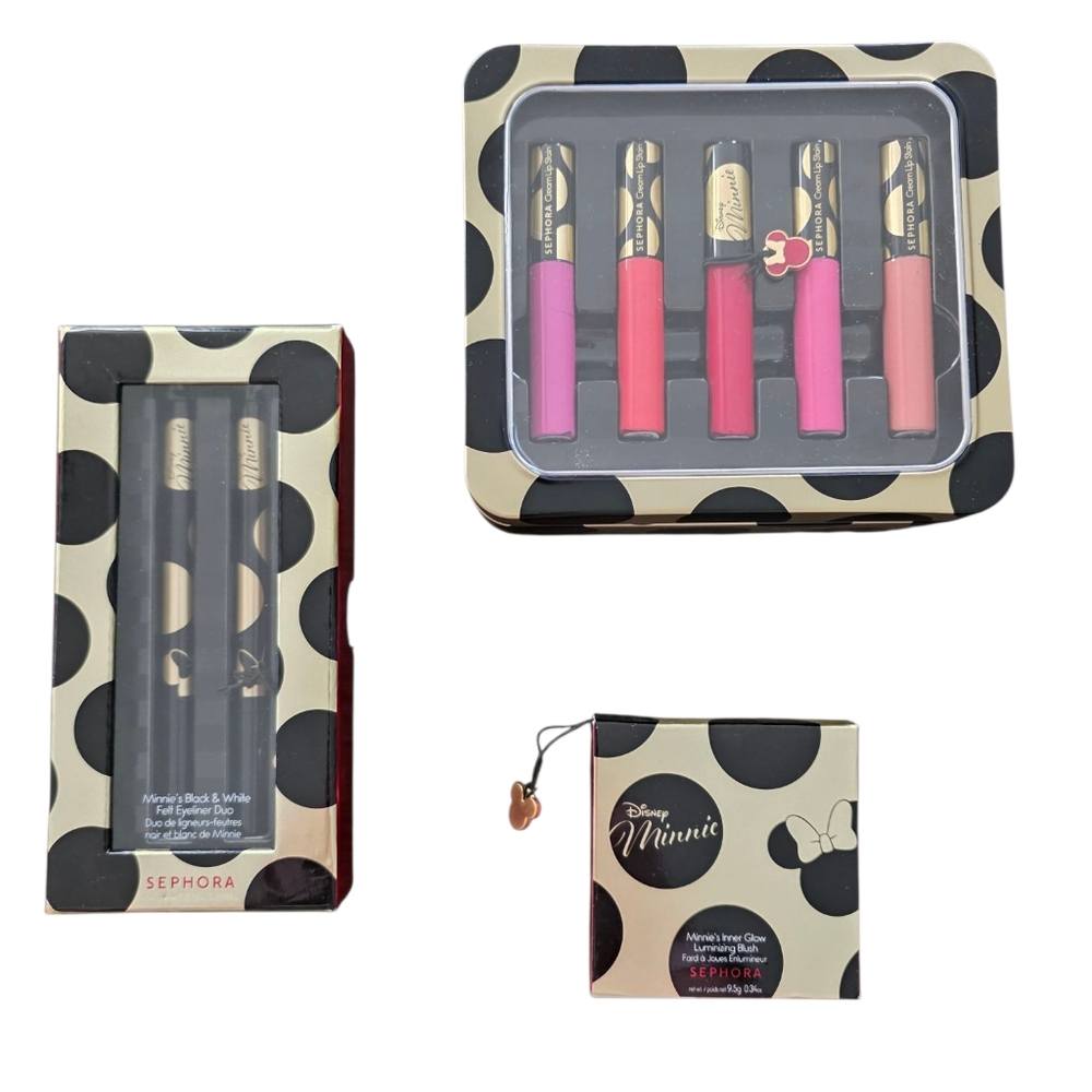 Sephora Disney Minnie Limited Edition Makeup Eyes Lips Cheeks